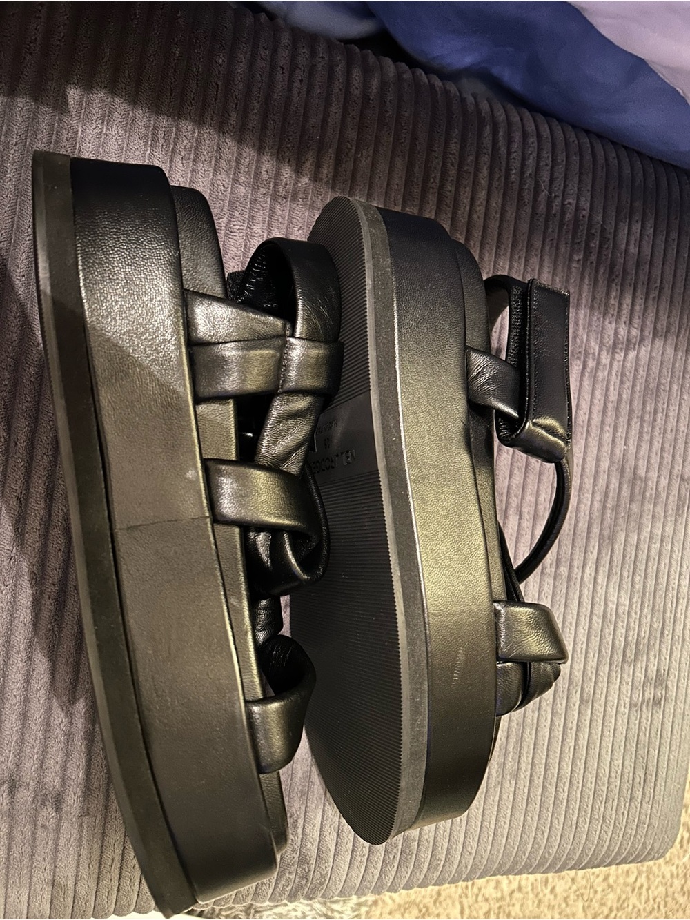 Black Neill J.Rodgers Sandals - Picture 2 of 6